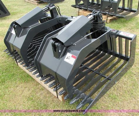 skid steer brush grapple for sale|used brush grapple skid steer.